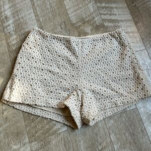 Banana Republic Eyelet Lace Shorts Very Comfy